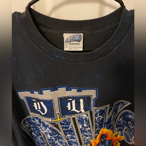 Vintage Capitol Graphics Duke Blue Devils T Mens XL - Picture 3 of 3